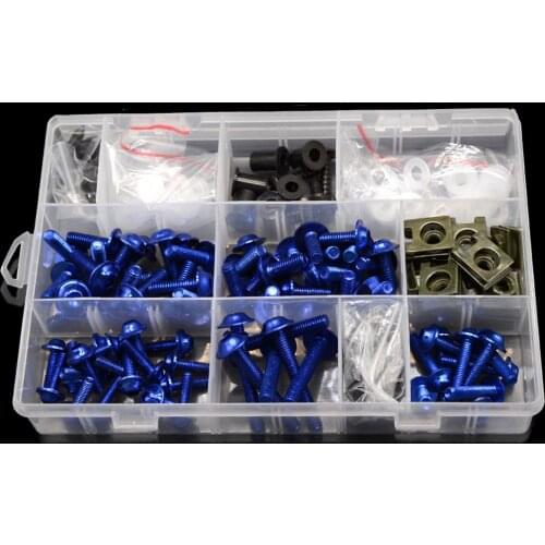Motorcycle Accessories Fairing Bolts Screws Spring Bolt Kit For SUZUKI GSX R 600 750 GSF650 SV 650 1000 GSX650F SV650 SV650S