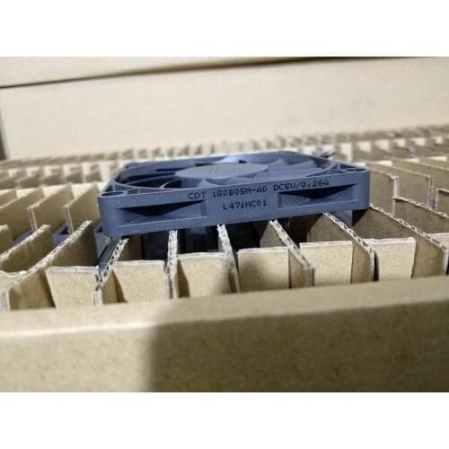 CDT 180B05M-A0 New 80mm 10mm slim For Nidec 8cm 8010 fan hydraulic 2-wire 5V 0.26A CDT 180b05m-0a 80X80X10 mm