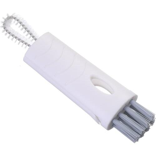 3 In 1 Cleaning Brush Hand Held Eco-friendly Plastic Household Cleaning Tools for Cup Cover Lunch Box Computer Kitchen Supplies