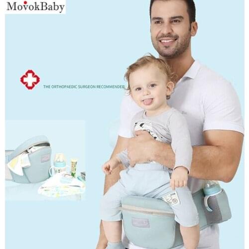 Ergonomic Baby wrap Carrier Waist Stool Walkers Baby Sling bag Hold Waist Belt Backpack Hipseat Kids Infant Anti-slip Hip Seat
