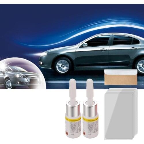 DIY Window Repair Tools Car Windshield Repair Tool Crack Scratch Windscreen Screen Glass Resin+Blade+Strips Restore Window T7Y6