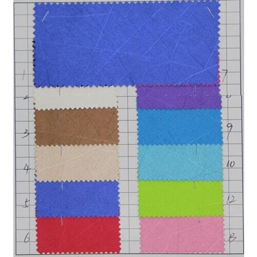 Notebook Leather material spunlace bottom gift packaging PVC leather fabric steel grain artificial leather cheap price wholesale