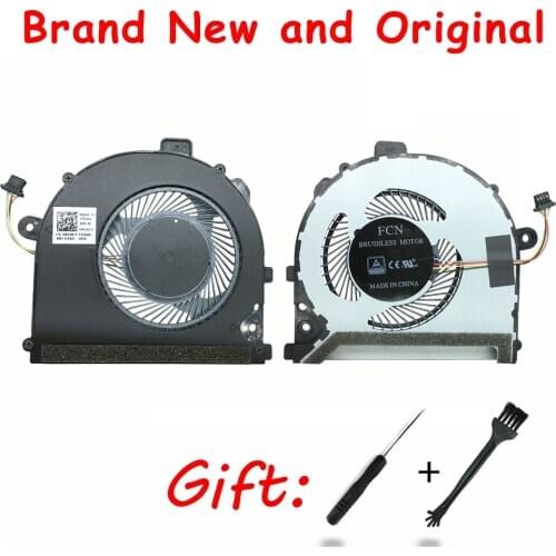 New laptop CPU cooling fan Cooler Notebook PC for Dell Inspiron 5370 0RV0CY CN-0RV0CY fcn DFS531005PL0T FJMB DC5V 0.5A