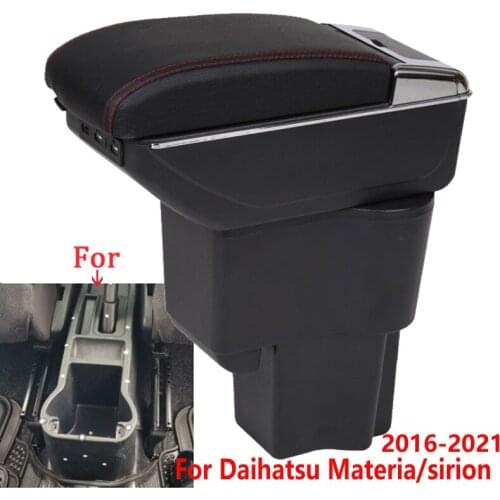 For Daihatsu sirion Armrest For Daihatsu Materia Car Armrest box central Store content Storage box Arm Auto parts 2016-2021