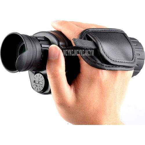 Handheld 5X40mm Infrared Digital Mini Night Vision Monocular Telescope Full Dark 200M Range HD Lens Professional Outdoor Hunting