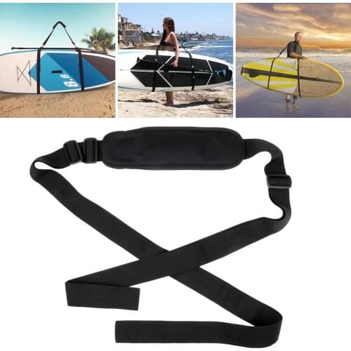 Surfing Adjustable Surfboard Shoulder Carry Sling Stand Up Paddleboard Strap Sup Board Surf Fins Paddle Wakeboard Surfing Kayak