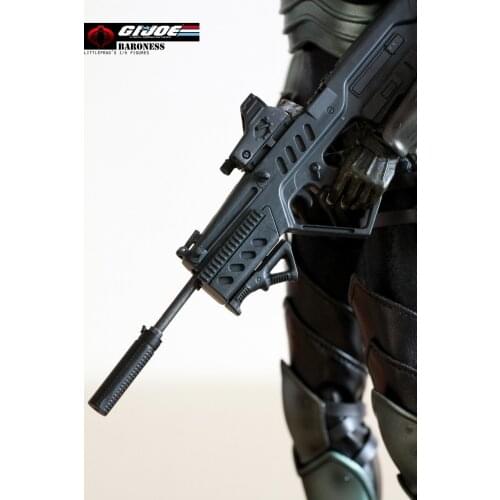 In Stock 1/6th Special Forces G.I.JOE Baroness Israel Tavor X95 Rifle For Mostly Doll Figures Collection