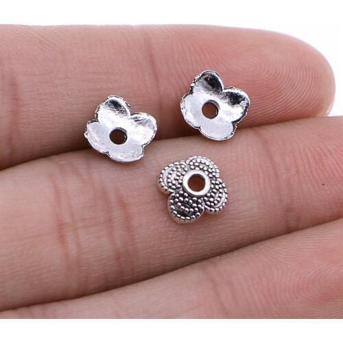 WYSIWYG 30pcs 9x9mm Bead Caps Jewelry Accessories For Jewelry Making DIY Beads Caps Jewelry Finding