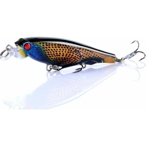 1Pcs Fishing Lure Japan Minnow Wobbler Bass Trolling Artificial 7.5cm/8g Sinking Hard Bait Crankbait Carp Pesca Fishing Tackle