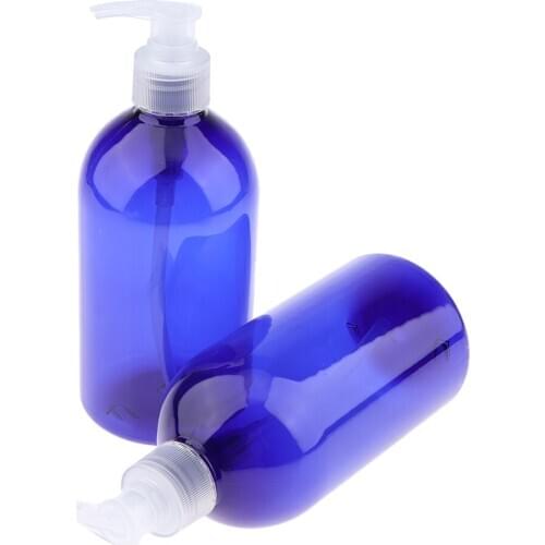 2pcs 500ml Empty Spray Bottle Cosmetic Liquids Pump Dispenser