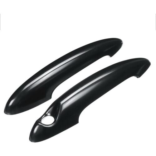 2 Pcs ABS Black Door Handle Cover for MINI Cooper S R50 R53 R56