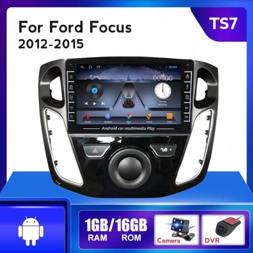 Android Car Radio For Ford Focus 3 2012-2015 GPS Navigation Stereo IPS Screen Multimedia Video Player 2din no DVD Camera DVR BT