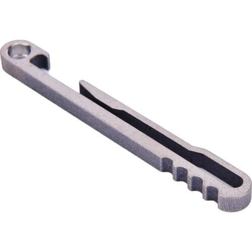 High Quality Quick Draw Keychain Hanging Buckle Bottle Opener Pocket Clip Outdoor Titanium Alloy EDC Key Ring Belt Clip
