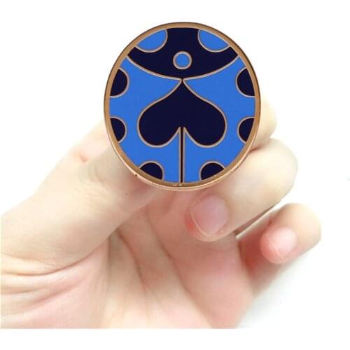 JOJOs Bizarre Adventure Golden Wind Enamel Pins and Brooches for Women Men Lapel Pin Backpack Bags Hat Badge Gifts Metal Figure