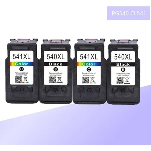 For Canon PG-540 PG540 CL541 CL-541 Ink Cartridges PG 540 CL 541 PIXMA mg3250 MG3255 MG3550 MG4100 mg4150 MG4200 mg4250 PG-540XL