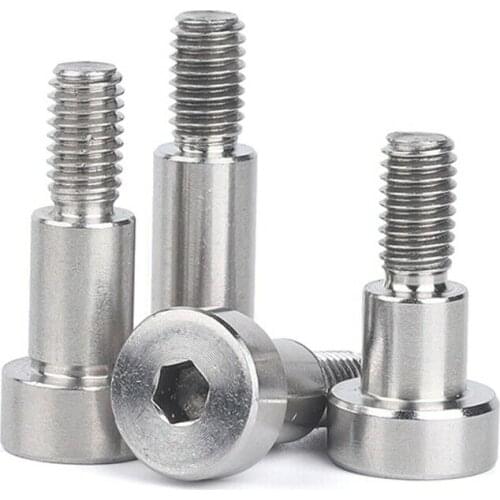 [D4xM3-D10xM8] 1Pcs 304 Stainless Steel Hexagon Socket Plug Shoulder Screw Contour Shoulder Bolt