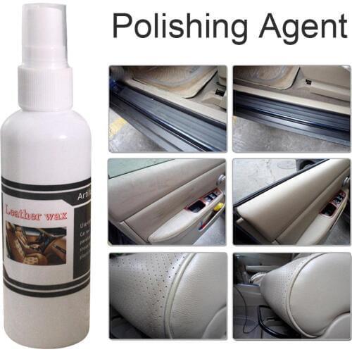 30ML Car Leather Emulsion Polishing Leather Coating Maintenance Agent Moisturizing Leather Seat Repair Agent