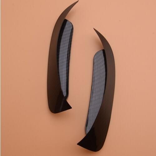 2pcs Car Rear Bumper Spoiler Canards Side Air Vent Cover Trim Fit For Mercedes Benz GLA 250 GLA 45 AMG