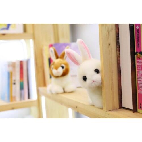 Cute 25cm plush Simulation Rabbit stuffed soft high quality Favorite Pillow Sofa decoration christmas Romantic gift for kid