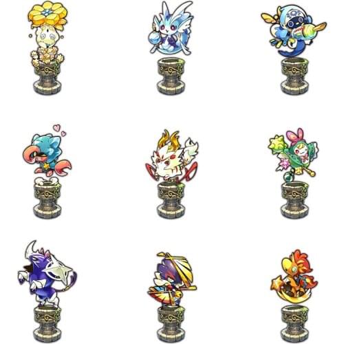 Three Ratels CYX14 Final Period Game Stickers Waifu Anime car bike motorcycle decal wall stickers for kids