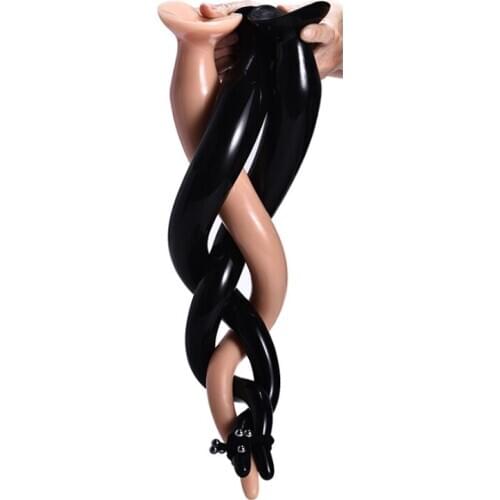 Very Long Anal Tail Anal Plug Prostate Massager Snake Dildo Anus For Women Men Gay Masturbation Flesh Anal Toys Sex Shop 18