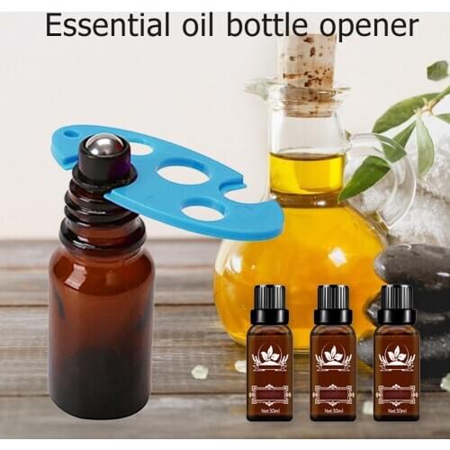 Plastic Essential Oil Opener Key Refillable Bottles Roller Balls Caps Remover Opening Tool Bottle Opener
