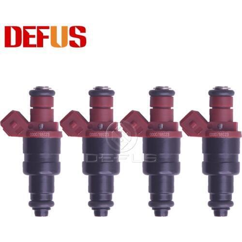 DEFUS 4X Fuel Injector Nozzle OE 0000788523 For Mercedes-Benz 300SE C220 C230 C280 E32 3.2L For Chevrolet Cobalt 2.0L 94-98 Bico