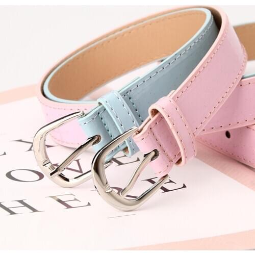Ladies Luxury Brand Belt Designers Leather High Quality Belt Fashion Alloy Buckle Girl Jeans Dress Belts Dropshipping