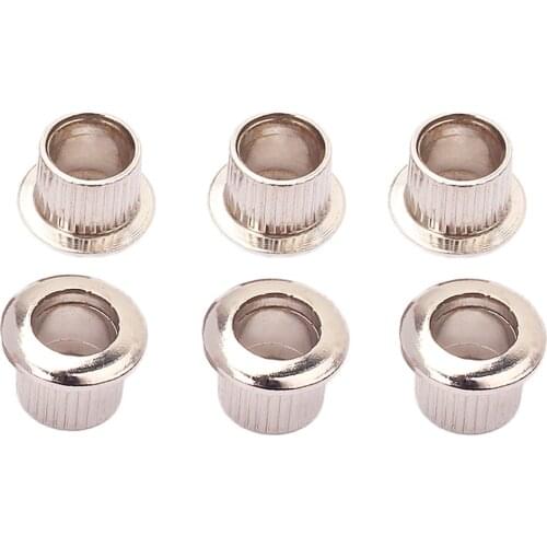 8mm Vintage Guitar Machine Head Tuning Peg Tuner Bushings Adapter Ferrules Guitar Parts for installing Vintage tuning keys