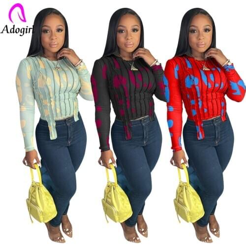 Женские базовые футболки Adogirl China At AliExpress