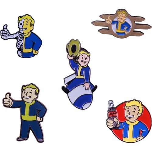 Vault Boy Brooch Fallout 4 on steam Accessory