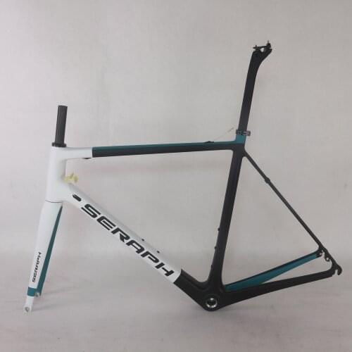 Seraph Brand BSA Bottom Bracket Carbon Fiber T1000 Custom Paint Road Bicycle Frame FM066