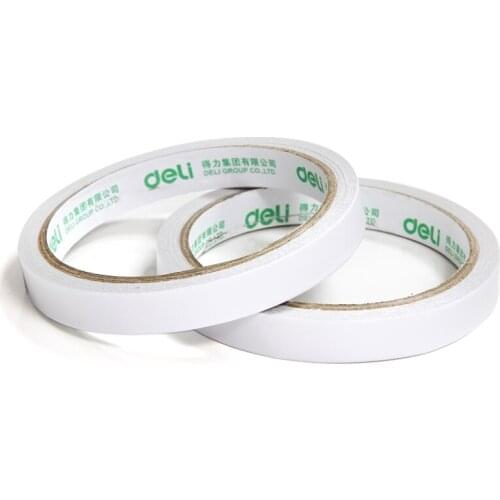 DL Effective 30401 cotton double-sided tape 12mm * 10Y double-sided adhesive hot melt adhesive Volume 24 / barrel for office