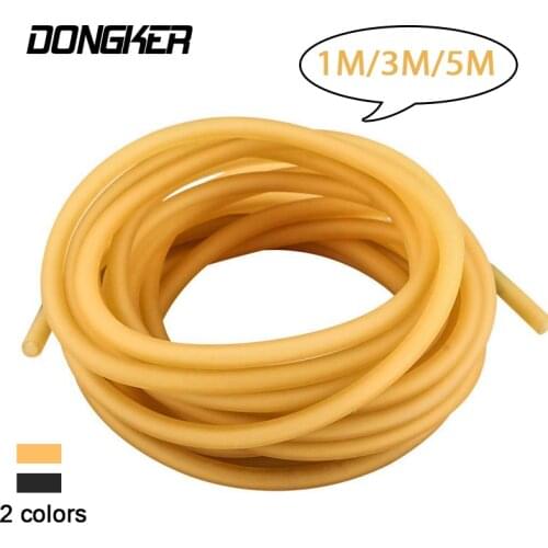 1m 3m 5m Natural Slingshot Elastic Latex Tube 3050 2055 1842 2040 Catapult Sling Replacement Ruber Band For Hunting Shooting