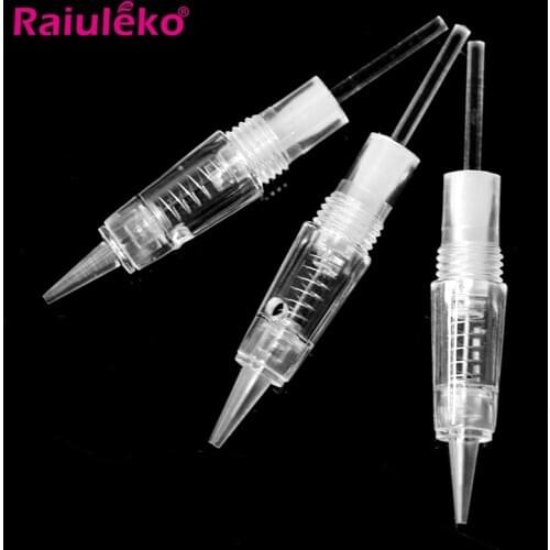 Cartridge Tattoo Needles Makeup Needles R1 3R 5R 5F 7F Disposable Sterilized Eyebrow Tattoo Needle for Cartridge Machines Grips
