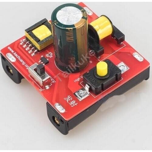 Electromagnetic Gun Kit Launcher Science Experiment Teaching Toy Fun Making DIY