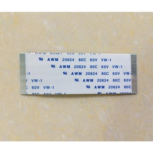 WZSM New FFC FPC flat cable AWM 20624 80C 60V VW-1 FFC FPC flexible cable 0.5mm pitch 40pin Length 135mm 210mm Forward