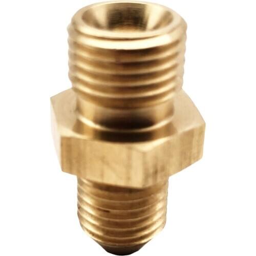 AN4 Fitting Adapter 1/2-20 UNF Male To AN4 Male Fit Oil Water Gas 3mm Hole
