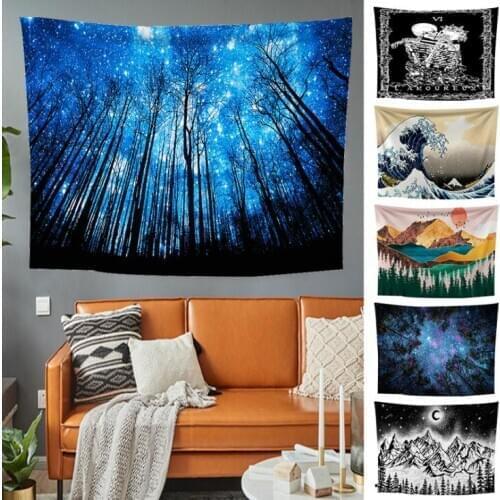 Nordic home bedroom decoration wall hanging tapestry home decoration wall art table cloth painting tapestry