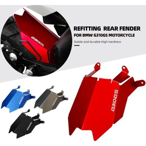 Motorcycle Lengthen Rear Wheel Extension Fender Mudguard Splash Guard For BMW G310GS G 310 G310 GS 310GS 2017 - 2019 Accessories