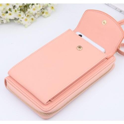 Women Bag Crossbody Mobile Phone Bag Shoulder Strap Messenger Bags Multi Card Wallet Handbag Purses CellPhone Pouch for women