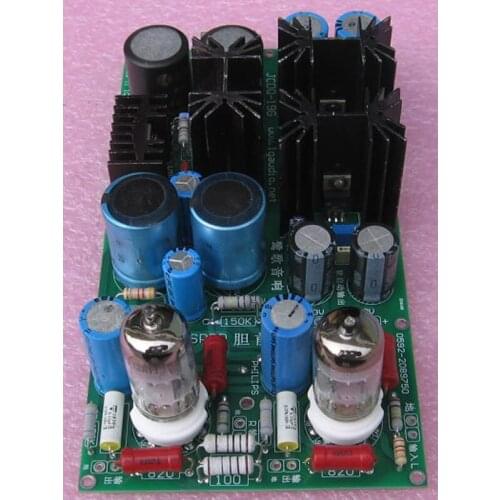 12AT7 double SRPP bile preamp circuit board JCDQ19G, good linearity, strong overload capacity. Reduced distortion