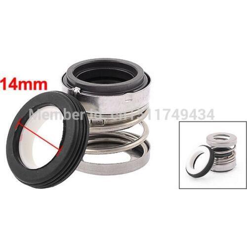 560-14 14mm Inner Diameter Single Coil Spring Bellows Mechanical Seal 2pcs