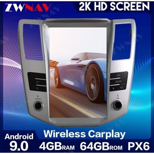 12.1" Android 9.0 For Lexus RX RX300 RX330 RX350 RX400 RX450 2004-2007Car Radio Car Multimedia Player Auto GPS Navigation StereO