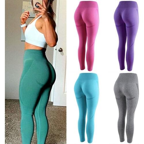 LZYVOO Yoga Pants Tights Women Leggings Fitness Gym Clothing Legging Femme Push Up Elastic Workout Clothes For Women