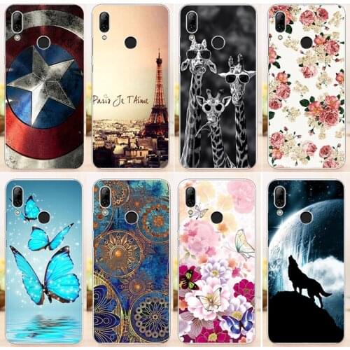 For Huawei P Smart 2019 Case Capa fundas for Huawei P Smart 2019 6.21 inch Soft Cover for Huawei PSmart 2019 Cases