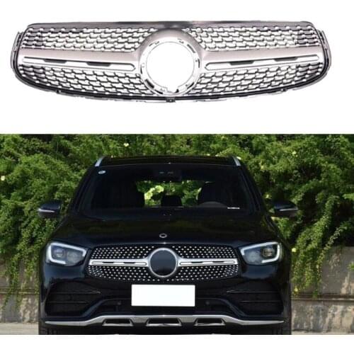 For GlC Class W253 diamond grille X253 GLC200 GLC250 GLC300 GLC450 GLC63 grille Without central logo 2020+ GLC Coupe