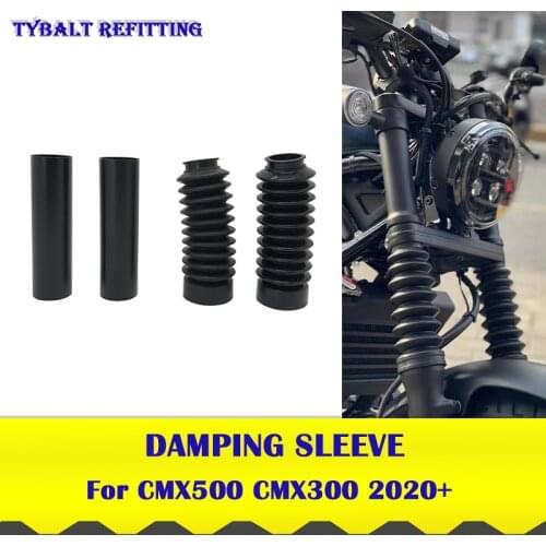 For Honda Rebel CMX 300 500 2017 2018 2019 2020 Motorcycle Front Fork Boot Tube Slider Cover Pipe Protector CMX500 Accessories