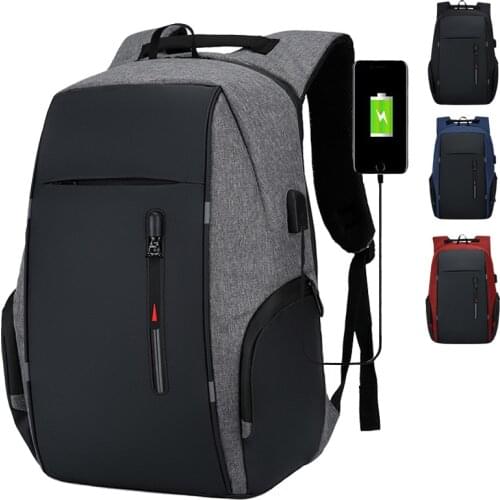 Fashion College School Backpack teenager boys girls men business bag Casual travel Rucksack usb Laptop Backpack Women Mochila