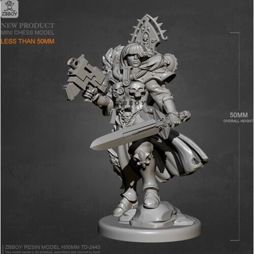 45mm Resin model kits figure toy self-assembled TD-2443